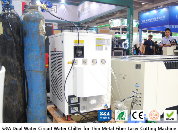 Dual Water Circuit Water Chiller for Turkey Thin Metal Fiber Laser Cutting Machine