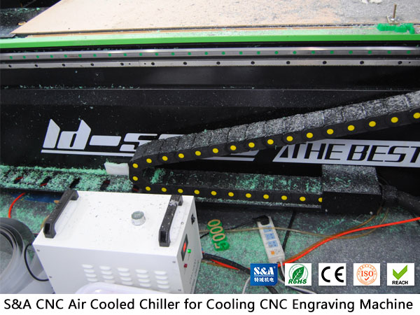 CNC аба муздатуу CNC Engraving Machine муздатуу үчүн Chiller