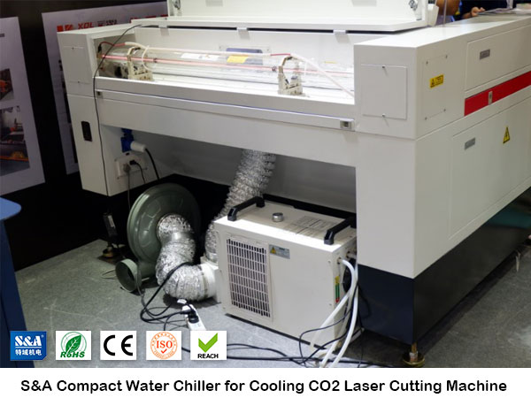 Kompaktes Wasser Kühler zur Kühlung der CO2-Laserschneidmaschine