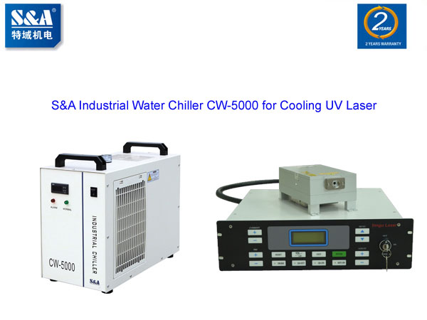 Acqua industriale Refrigeratore CW5000 per raffreddamento laser UV 1