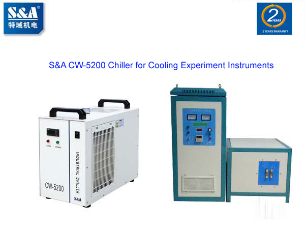 CW5200 Chiller for Cooling 200W Laser Cleaning Machine 1