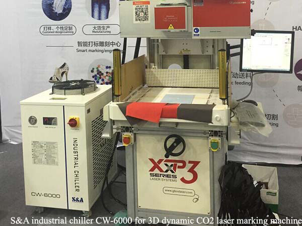 water chiller CW 6000 is used to cool Rofin 250W RF 1