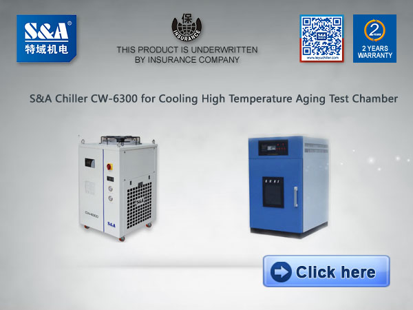 高温老化試験室冷却用冷却水チラー CW 6300 2