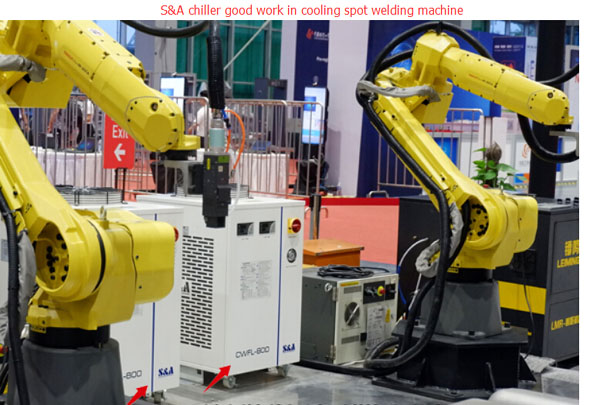 S&A Teyu refrigeratore buon lavoro nel raffreddamento della macchina per saldatura a punti  S&A Teyu refrigeratore buon lavoro nel raffreddamento della macchina per saldatura a punti