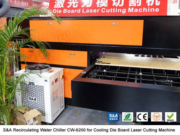 Why users of die board laser cutting machine like to use recirculating water chiller CW-6200? 2