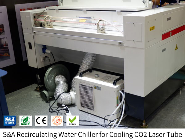 የ CO2 ሌዘር ቱቦ የውሃ ማቀዝቀዣ  የ CO2 ሌዘር ቱቦ የውሃ ማቀዝቀዣ