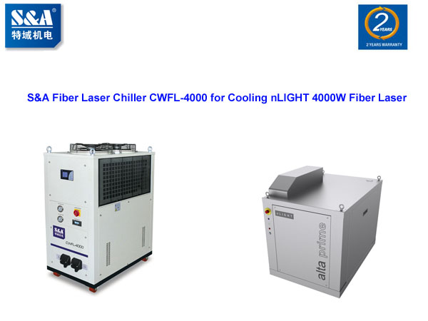 Faserlaser Kühler CWFL-4000 zur Kühlung von nLIGHT 4000W Faserlaser 1