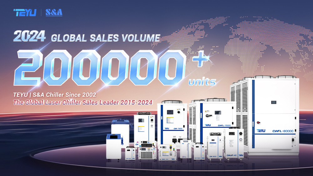  Turli sanoat, lazer va tibbiy asbob-uskunalarni sovutish uchun TEYU sanoat sovutgichlari