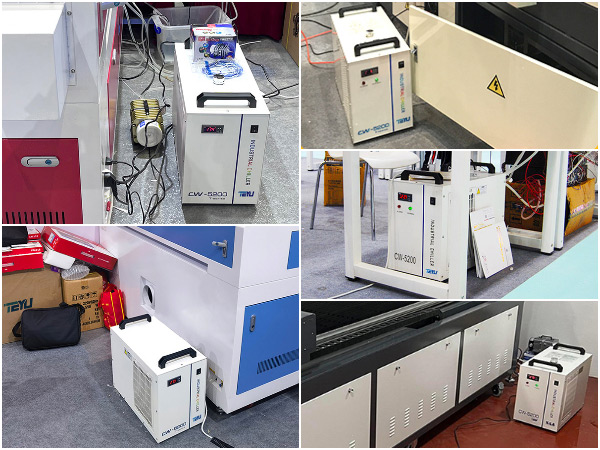  Refrigeradors industrials TEYU CW-5200 per a diverses aplicacions industrials i làser