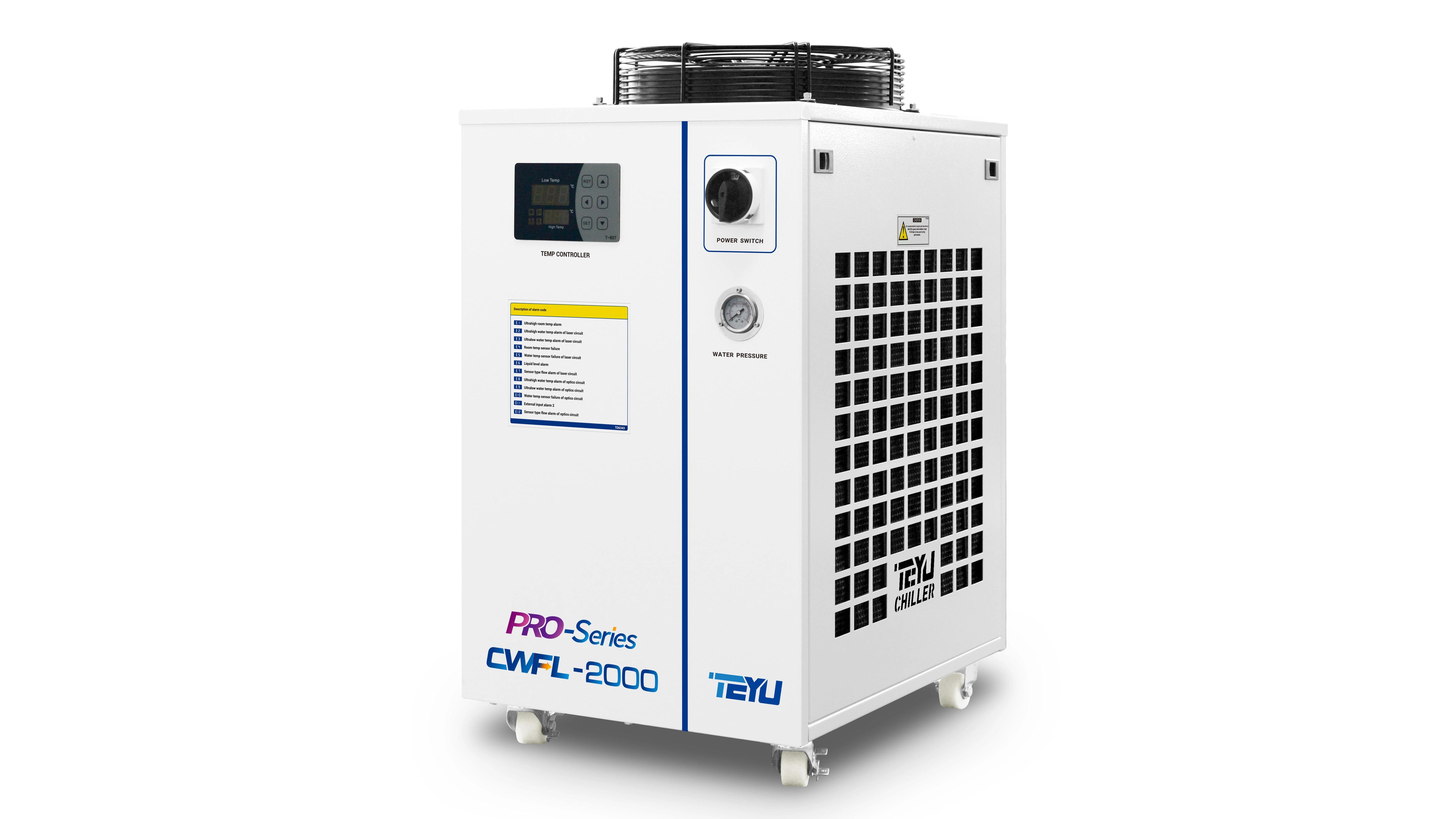 Air Cooled Water Chiller CWFL-2000 for 2kW Fiber Laser Metal Cutter Welder
