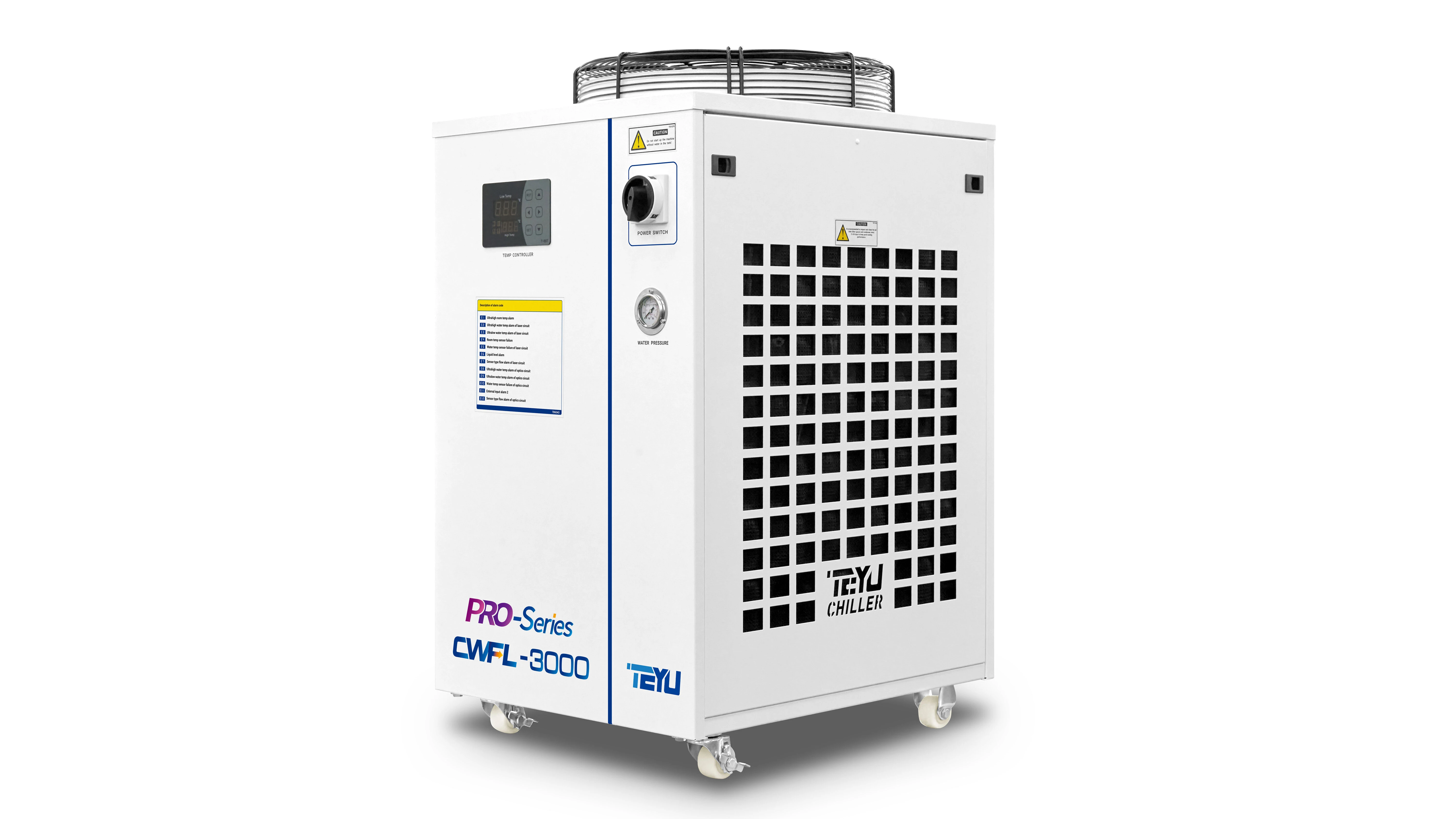 Recirculate water chiller CWFL-3000 para sa 3kW fiber laser processing machine
