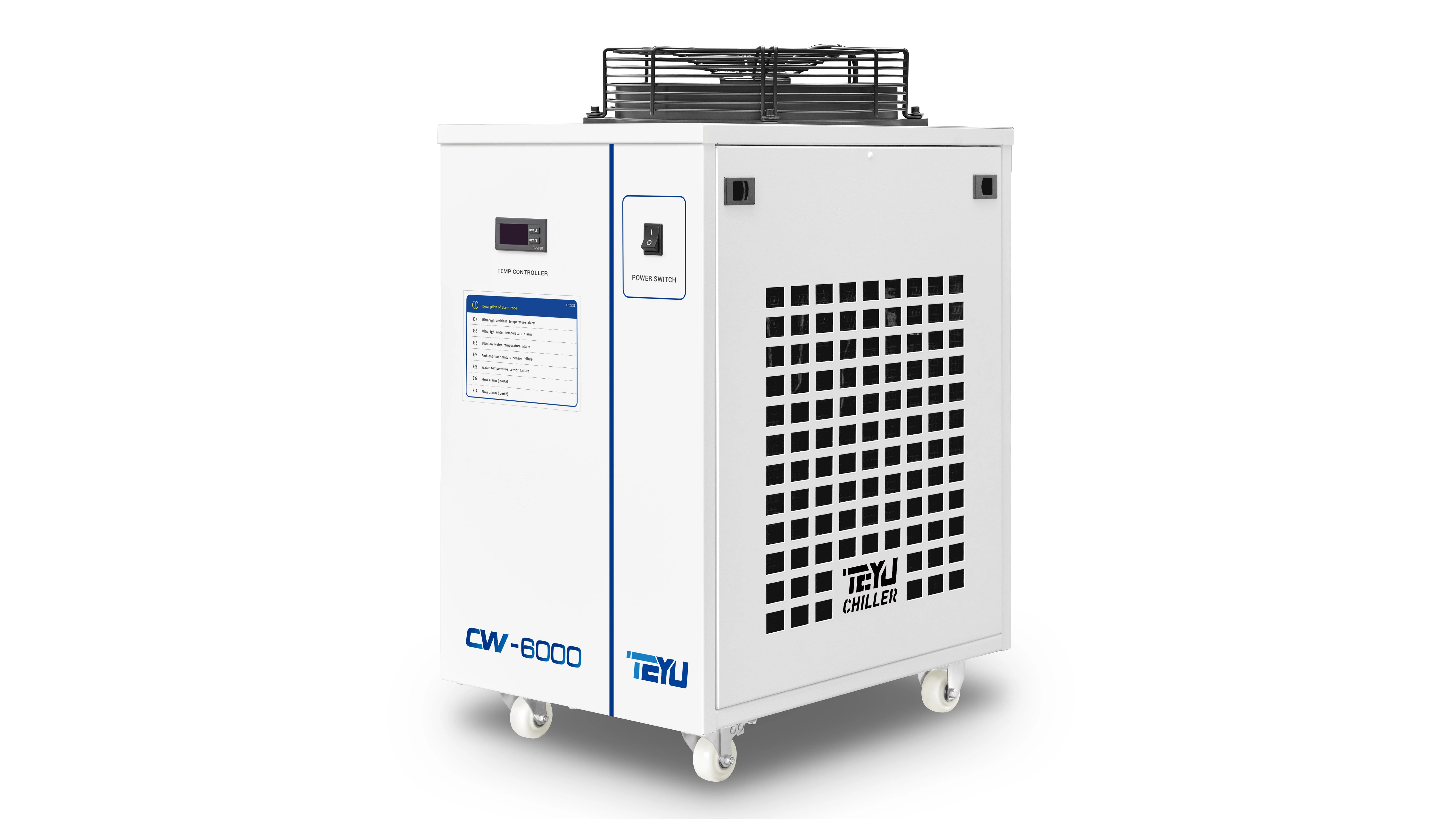 Sistem Pendingin Air Proses Industri CW-6000 dengan kapasitas pendinginan 3140W