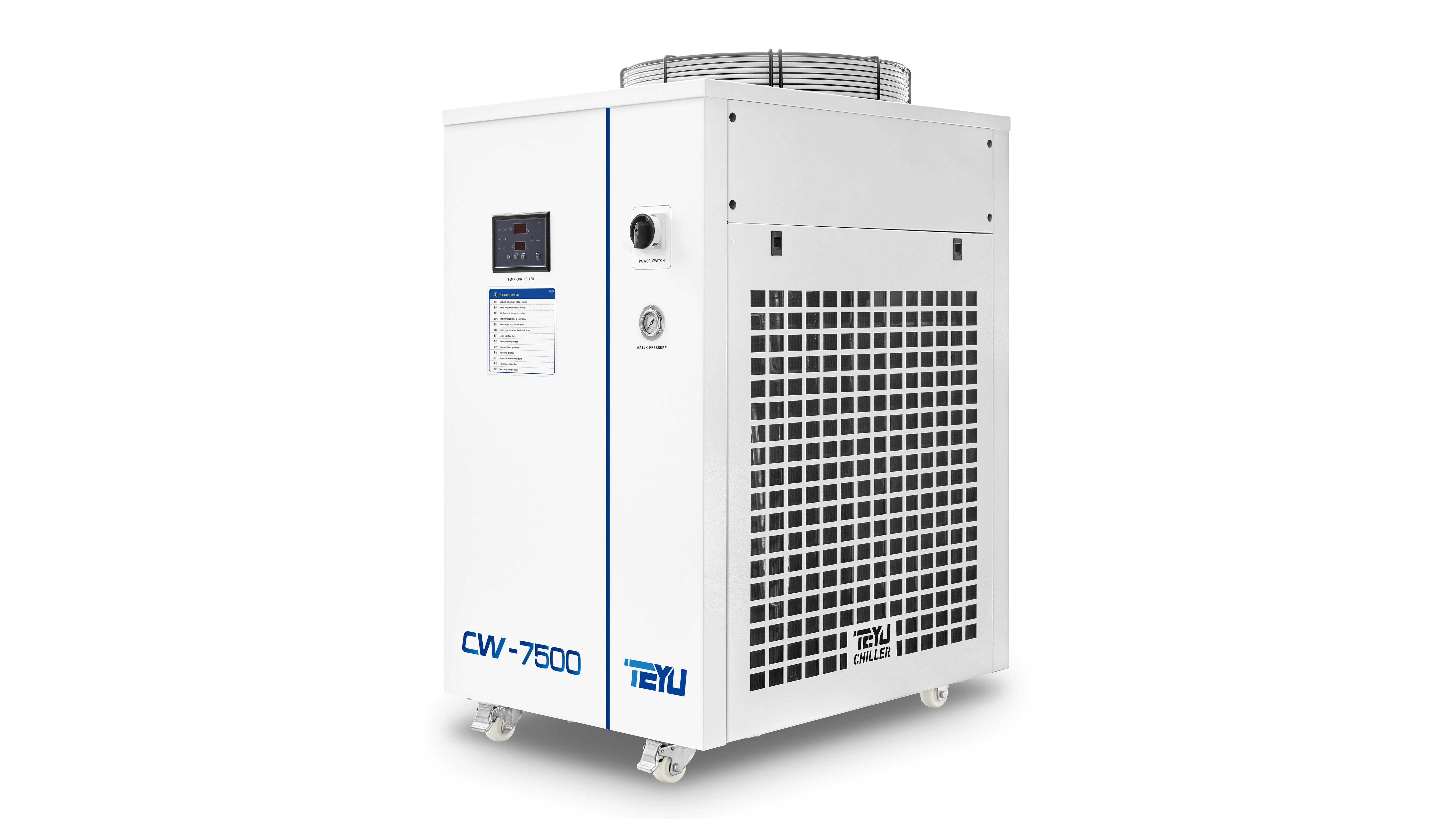 Industrial Chiller Unit CW-7500 18000W Cooling Capacity Constant &amp; Intelligent Temperature Control