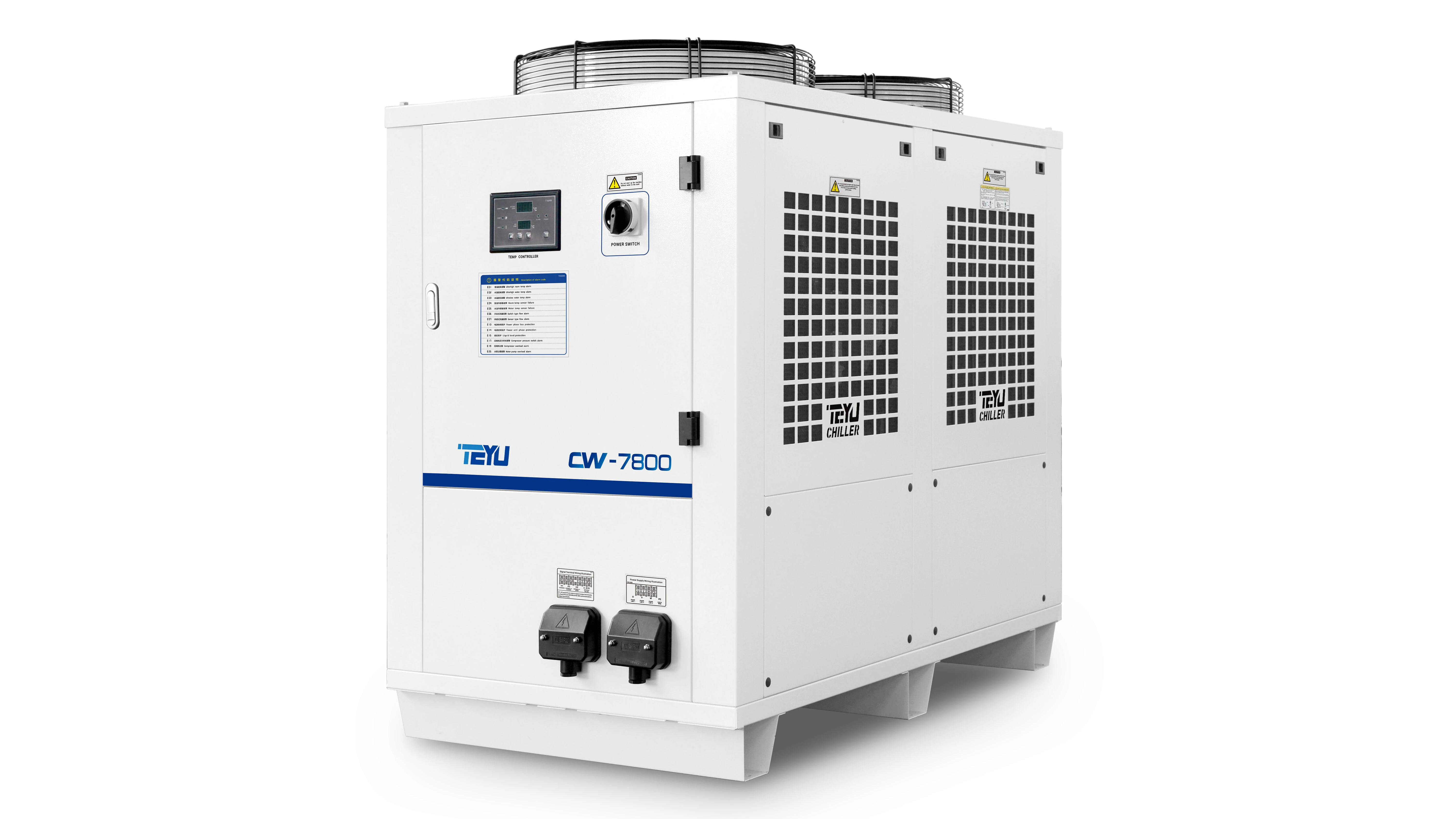 Industrial Process Water Chiller Unit CW-7800 26000W Large Cooling Capacity High Energy Efficiency