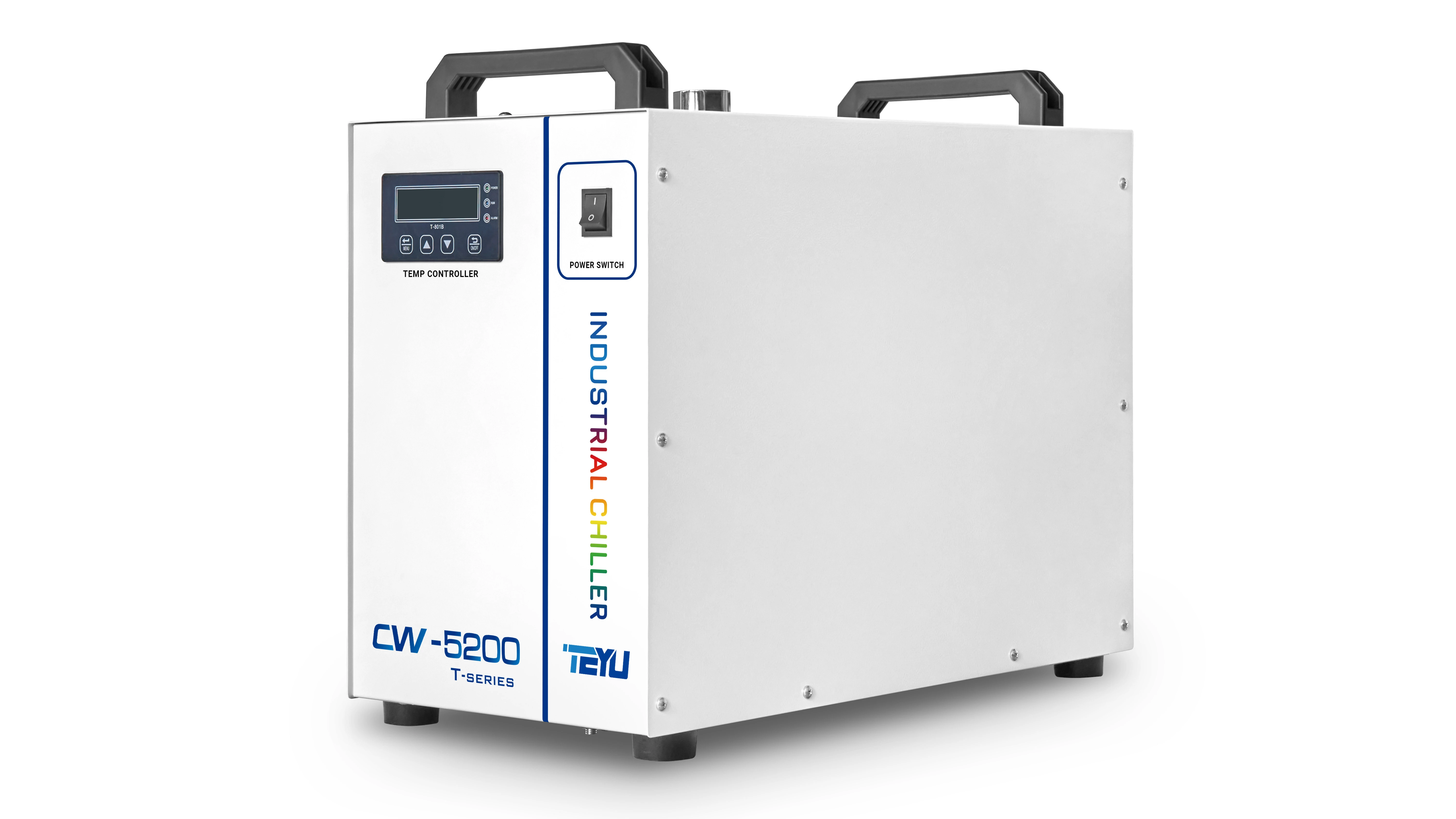 TEYU Water Cooled Chillers CW-5200TISW 1900W Cooling Capacity ±0.1℃ Precision