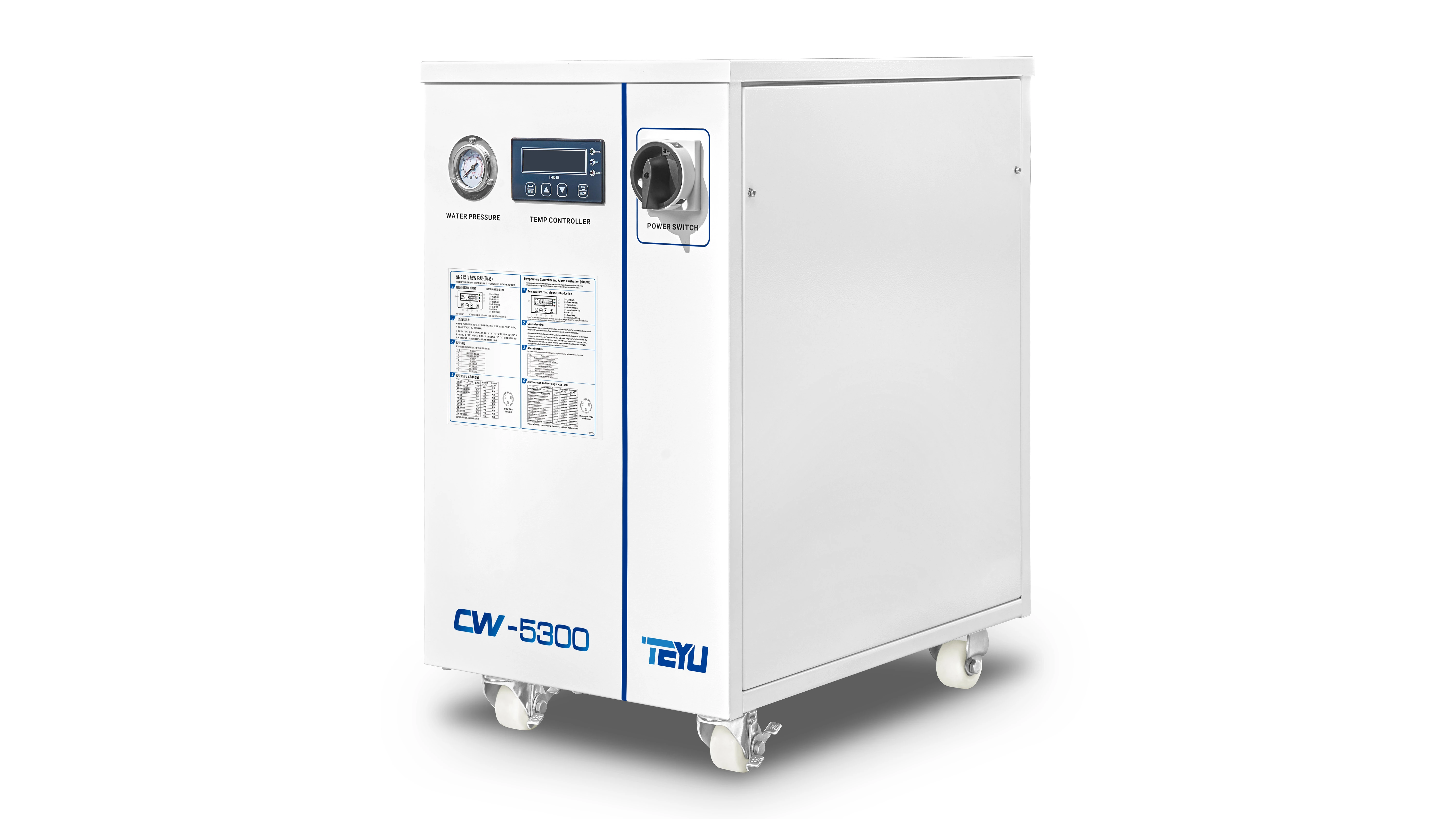 Recirculating Water Cooled Chillers CW-5300ANSW for Cooling Laboratory Equipment