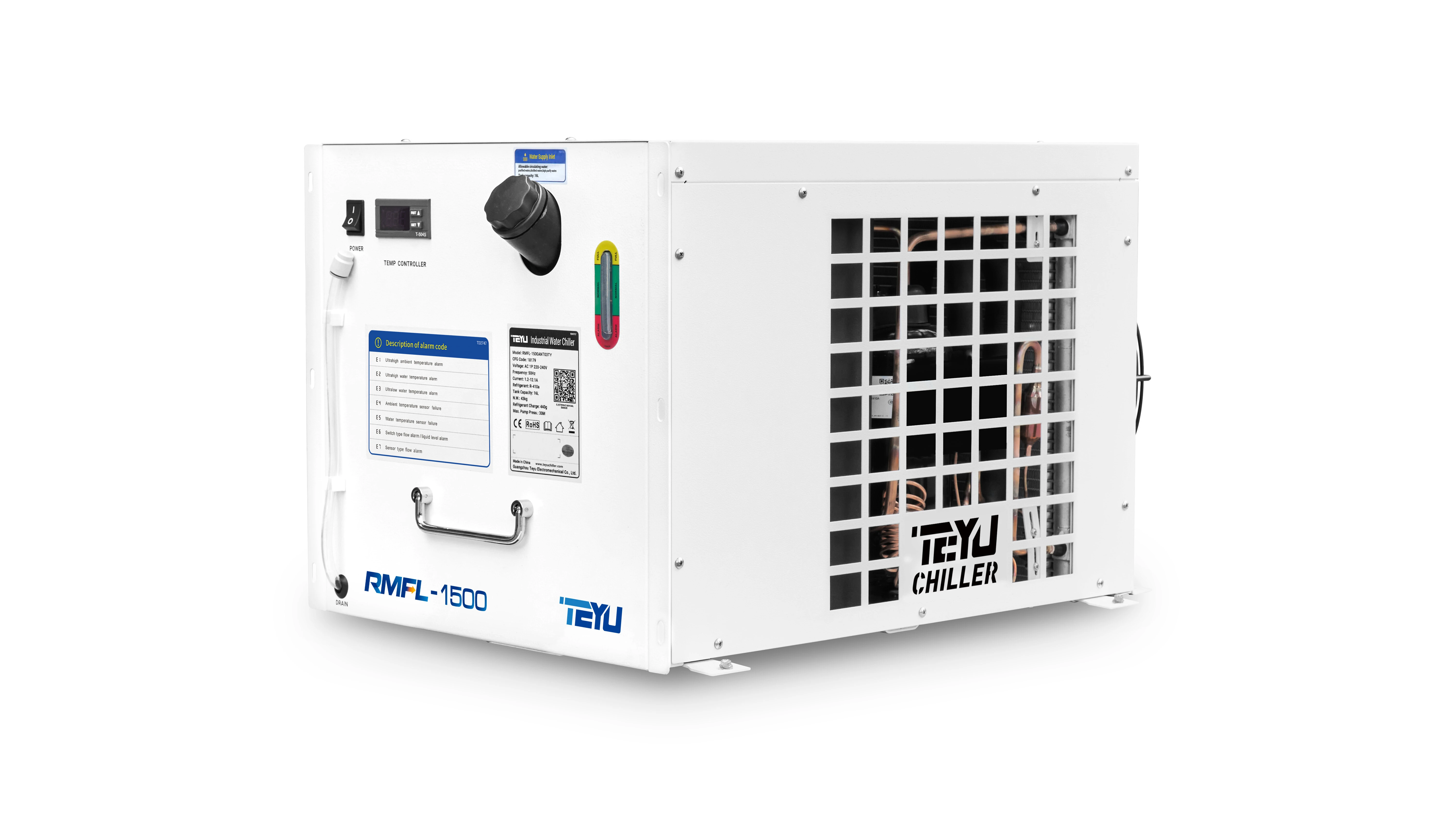 19-inch Rack-Mounted Chillers RMFL-1500 for Space-limited 3D Printing Equipment