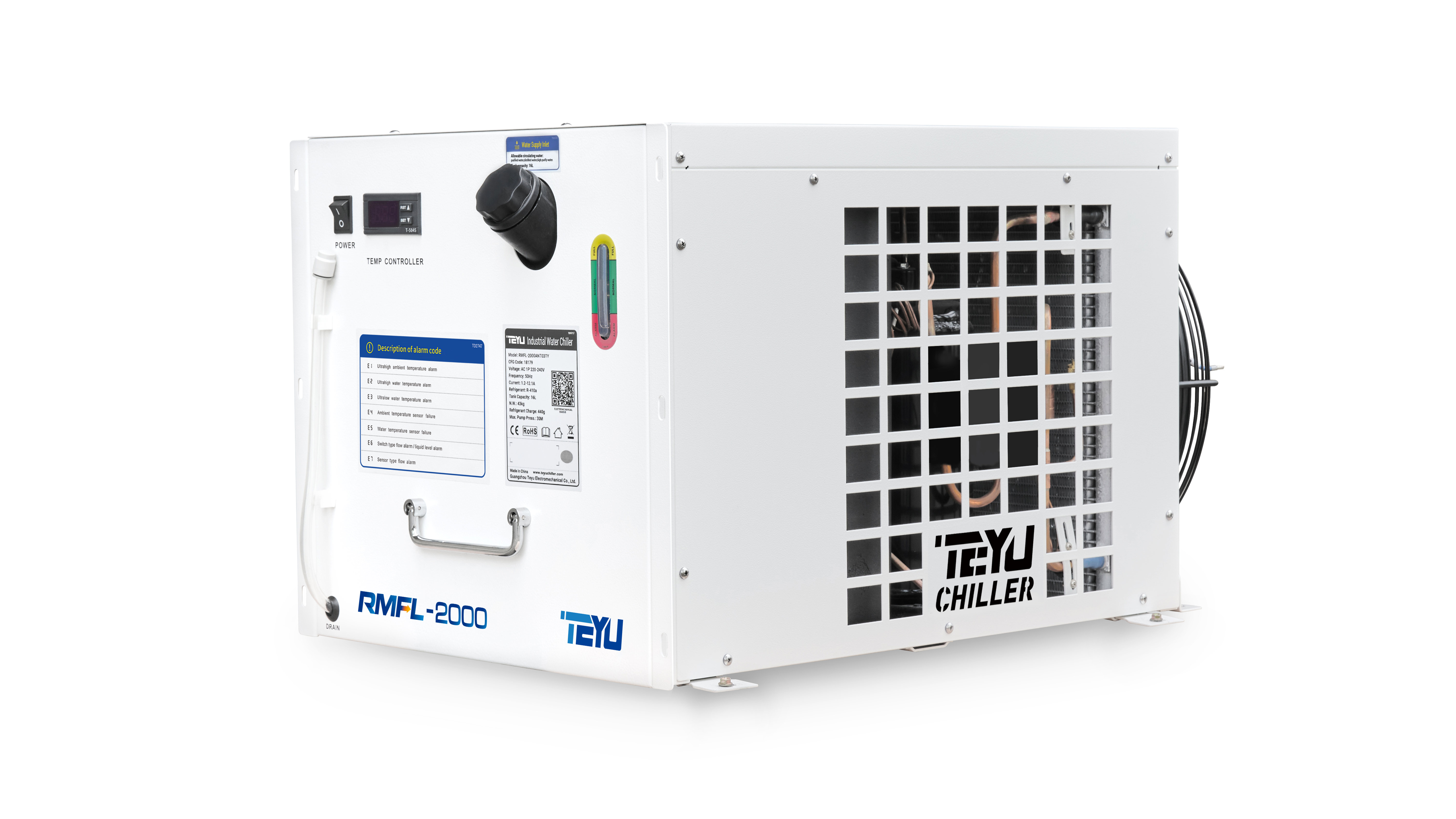 Rack Mount Cooler RMFL-2000 for 2kW Handheld Laser Welder Cleaner