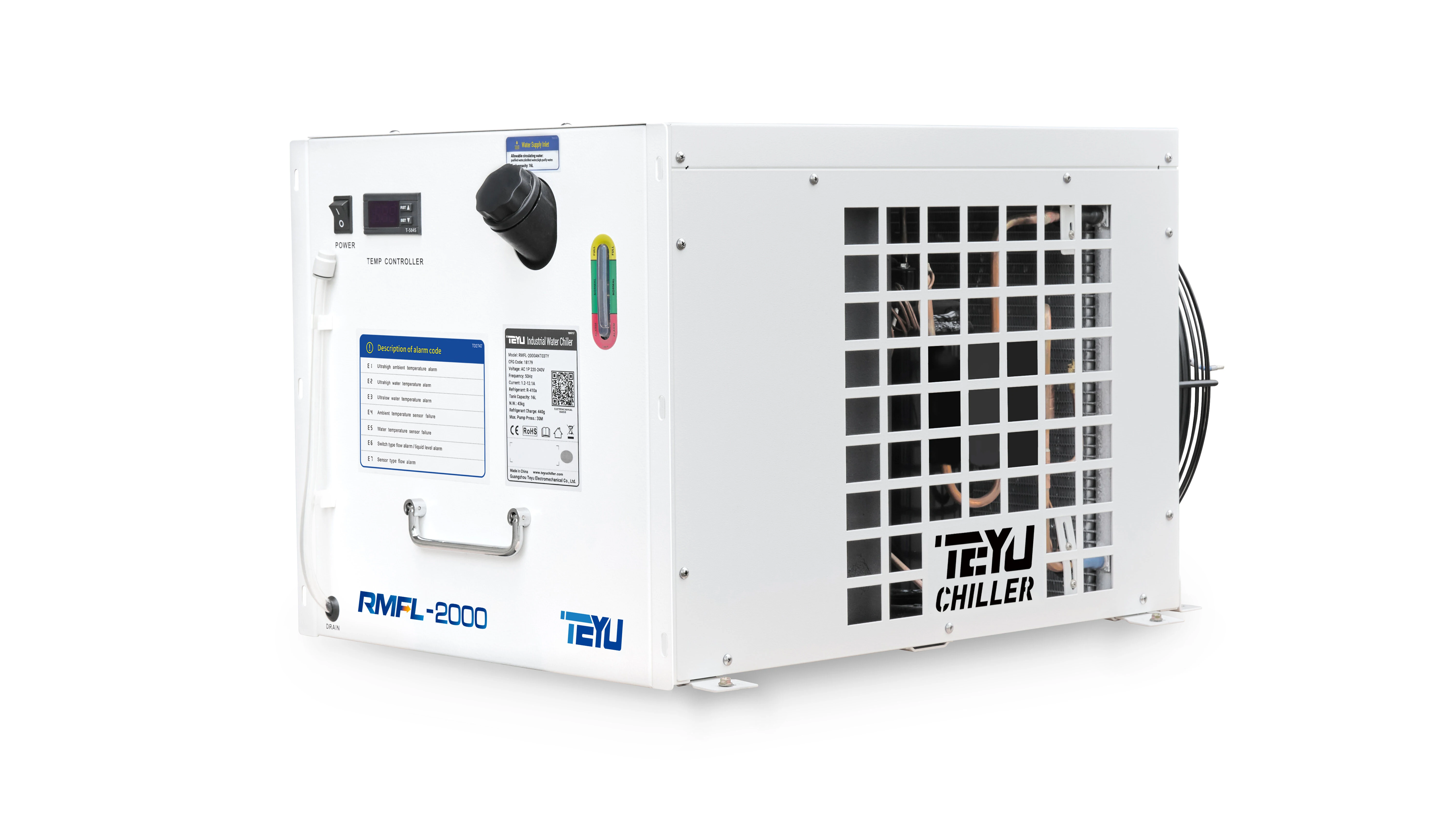 Rack Mount Cooler RMFL-2000 for 2kW Handheld Laser Welder Cleaner Cutter
