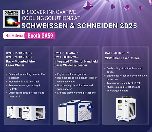 TEYU Laser Chiller Solutions at SCHWEISSEN & SCHNEIDEN 2025