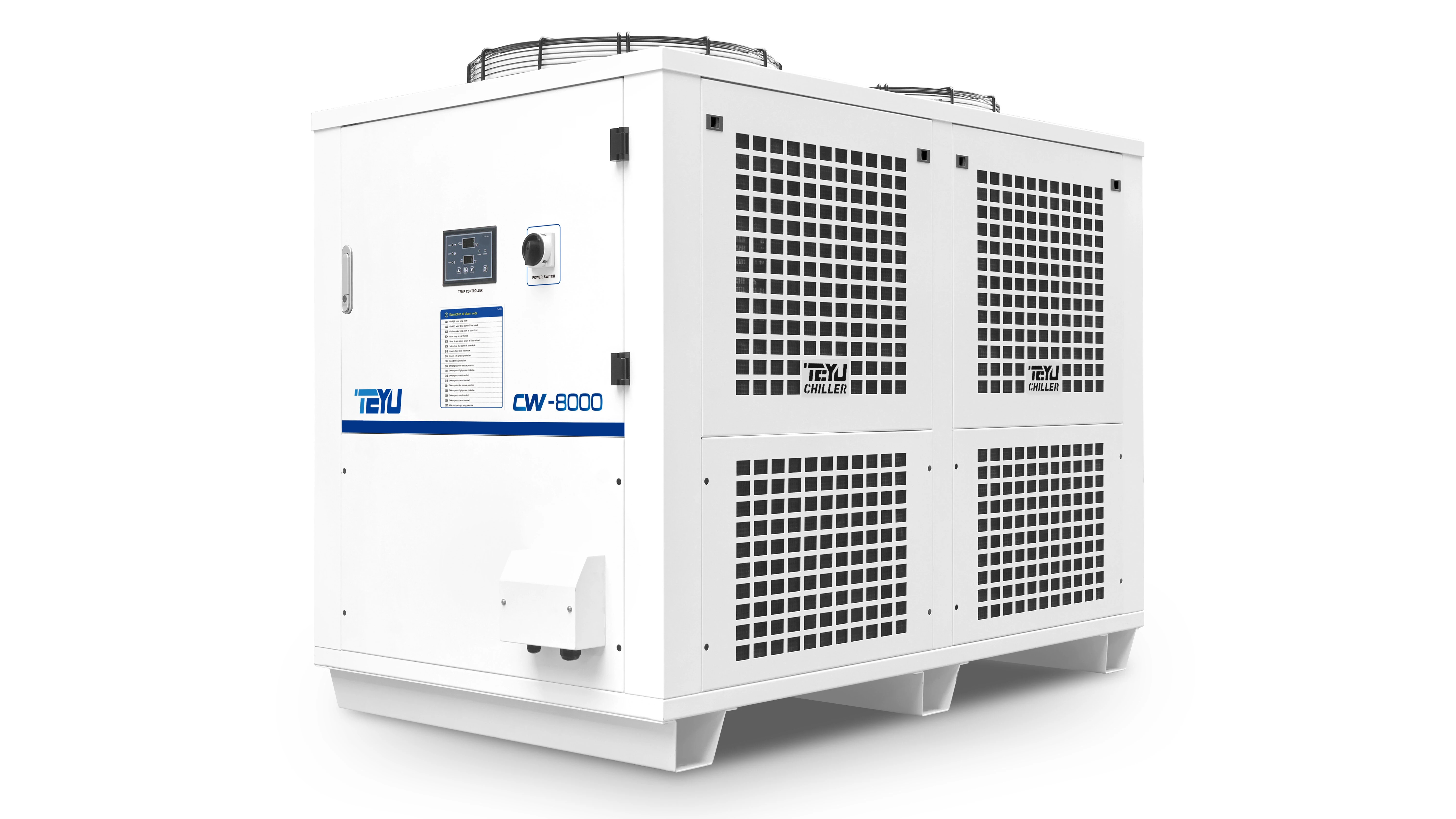 工业冷水机 CW-8000 42kW 制冷量 50Hz/60Hz & 380V/415V/460V
