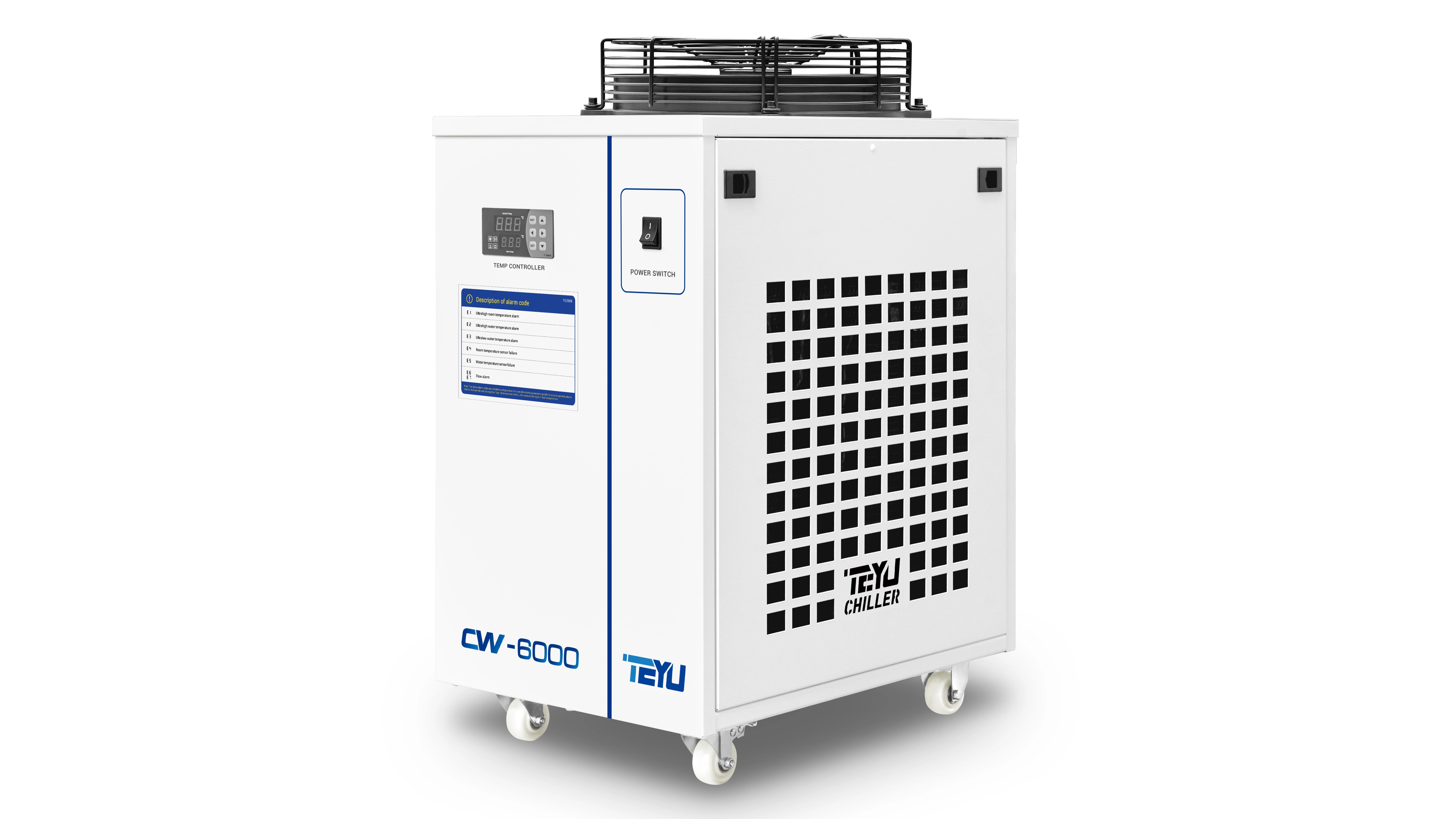 Nidaamka warshadaha ee haynta ee biyaha qaboojiyaha cw-6000 oo leh 3140w oo leh awoodda qaboojinta