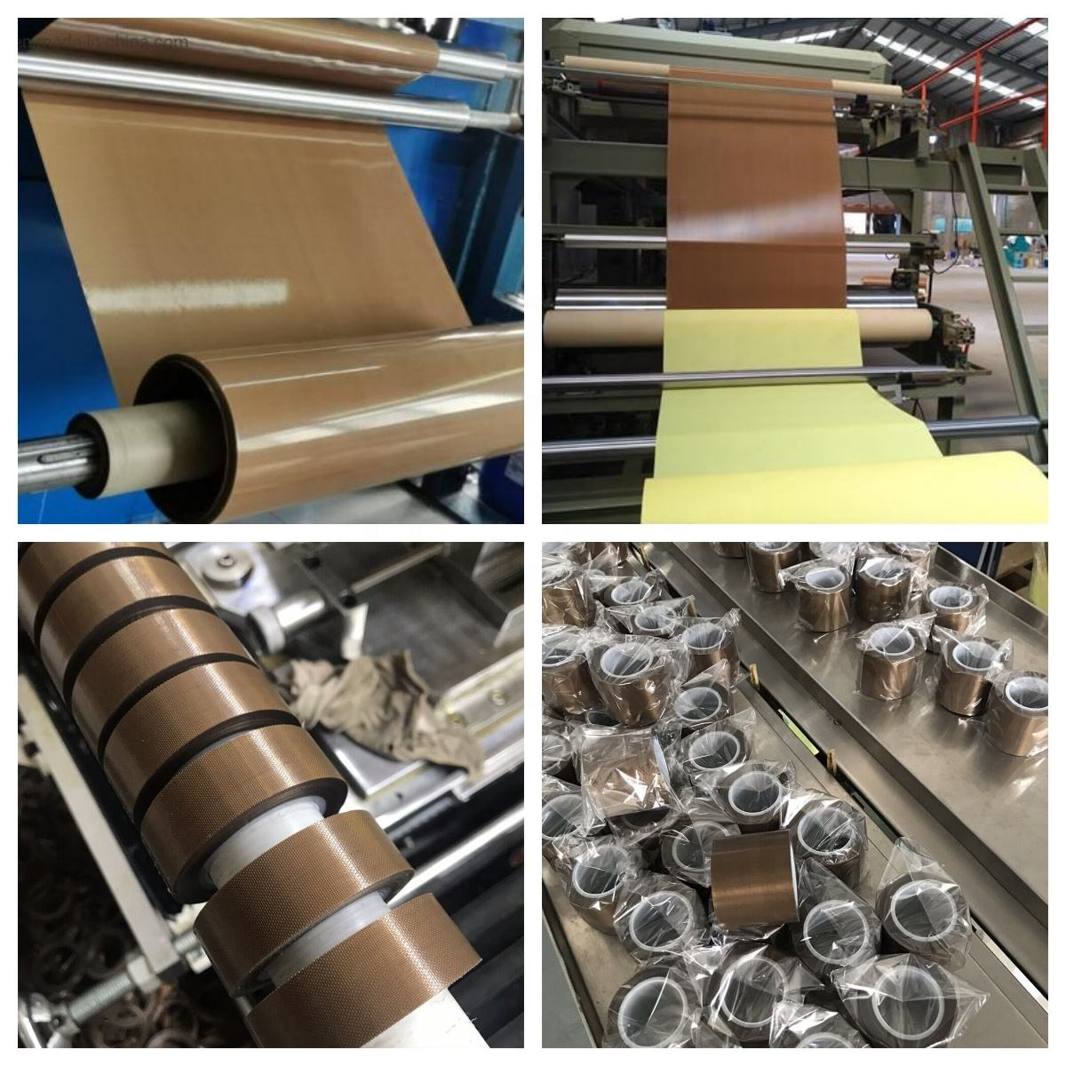 Hochtemperatur-Tuch, Wärmedämmung, flammhemmend, verschleißfest, Te Flon-Folie, PTFE-Klebeband 5