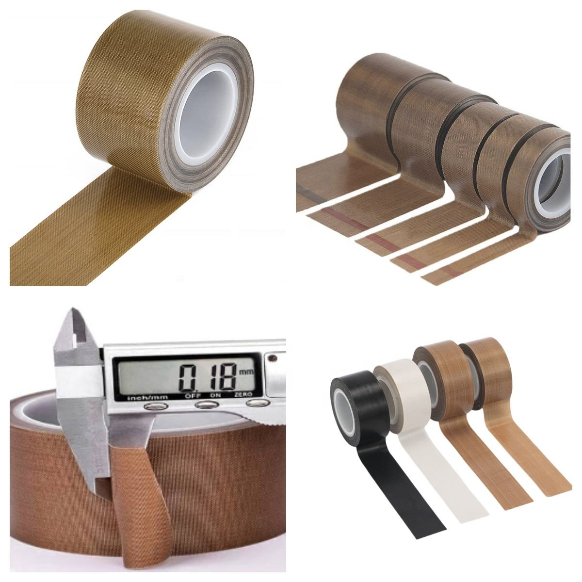 Hochtemperatur-Tuch, Wärmedämmung, flammhemmend, verschleißfest, Te Flon-Folie, PTFE-Klebeband 7