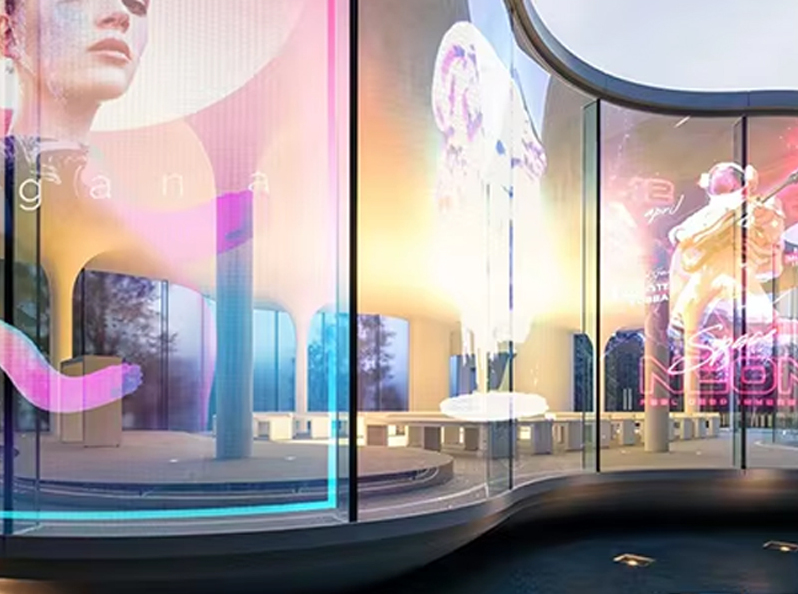 High Quality Transparent Led Screen Display Transparent Led Screen Display Company 6