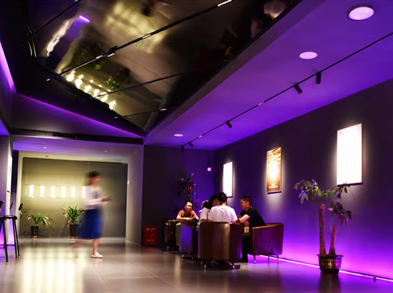 Flexible Transparent Led Screen Video/Text/Picture/Time/3D Text/Office/SWF Wholesale - GUBOS 7