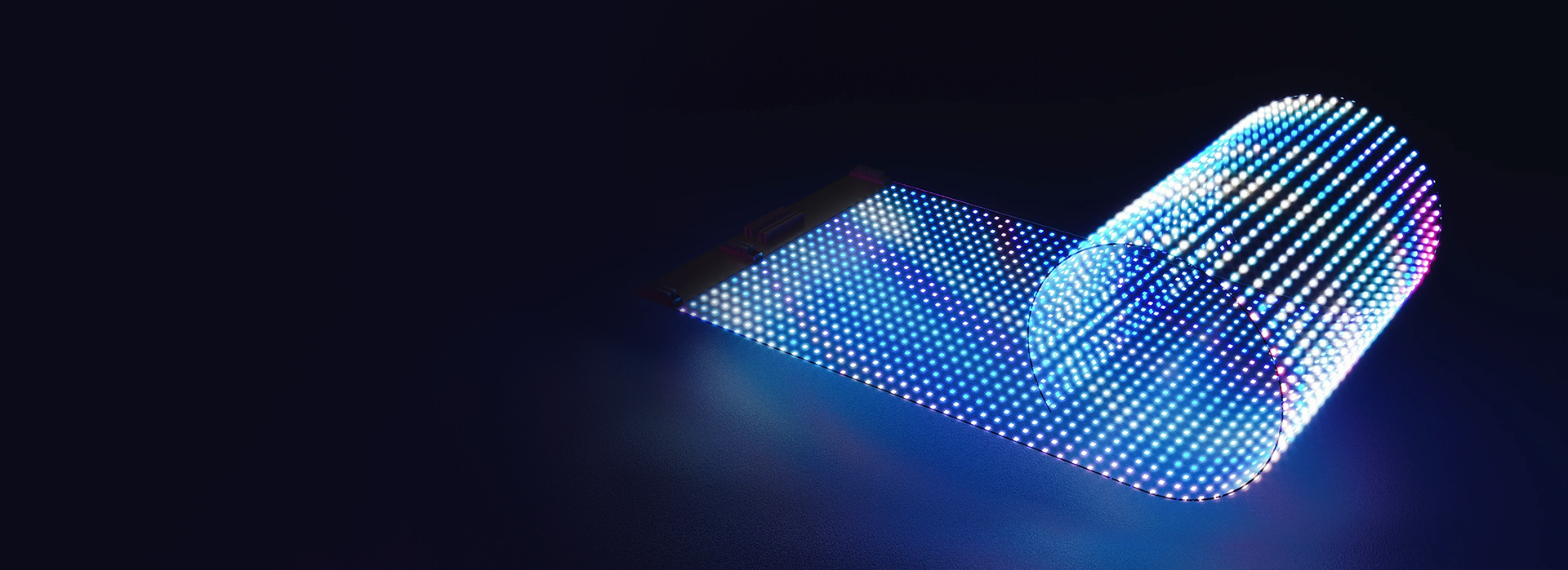 Flexibler transparenter LED -Bildschirmhersteller