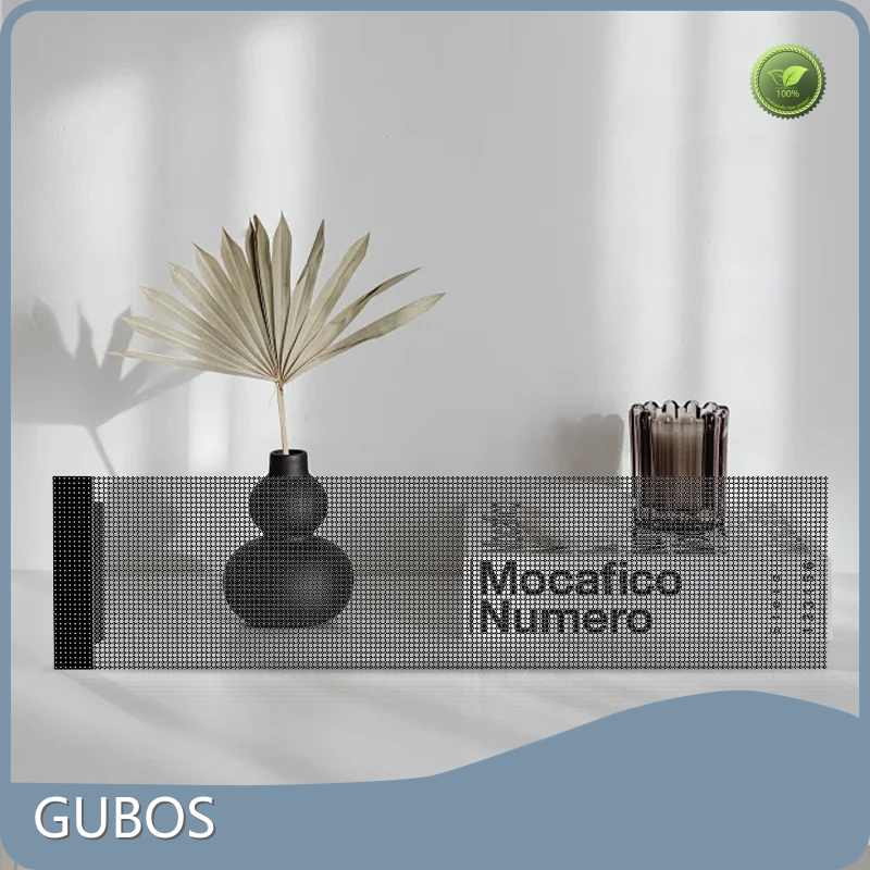 Flexible Transparent Led Screen Video/Text/Picture/Time/3D Text/Office/SWF Wholesale - GUBOS 1