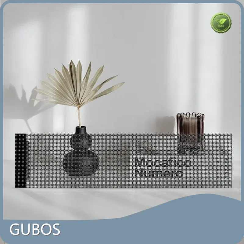 Flexible Transparent Led Screen Video/Text/Picture/Time/3D Text/Office/SWF Wholesale - GUBOS 1