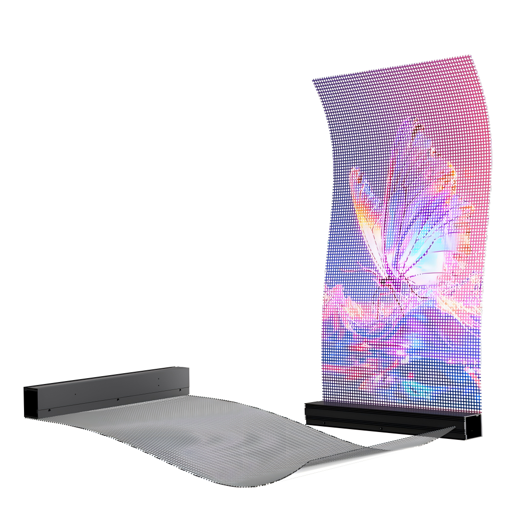 LED Flexible Holographic Display P4 1