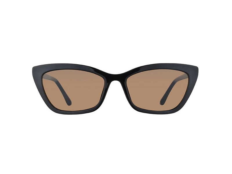 QUICK WONDER Modische Cat-Eye-Sonnenbrille mit Injektionsoptik für Damen P-YI20023 1