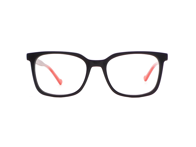 Montature per occhiali rettangolari in acetato Quick Wonder Durable per bambini P-RA60051 1