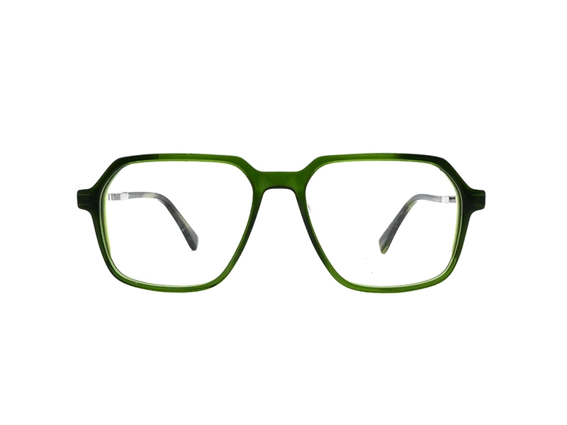 QUICK WONDER Acetate-Metal Optical Frame for Men – Windproof Sporty P-A90307 1