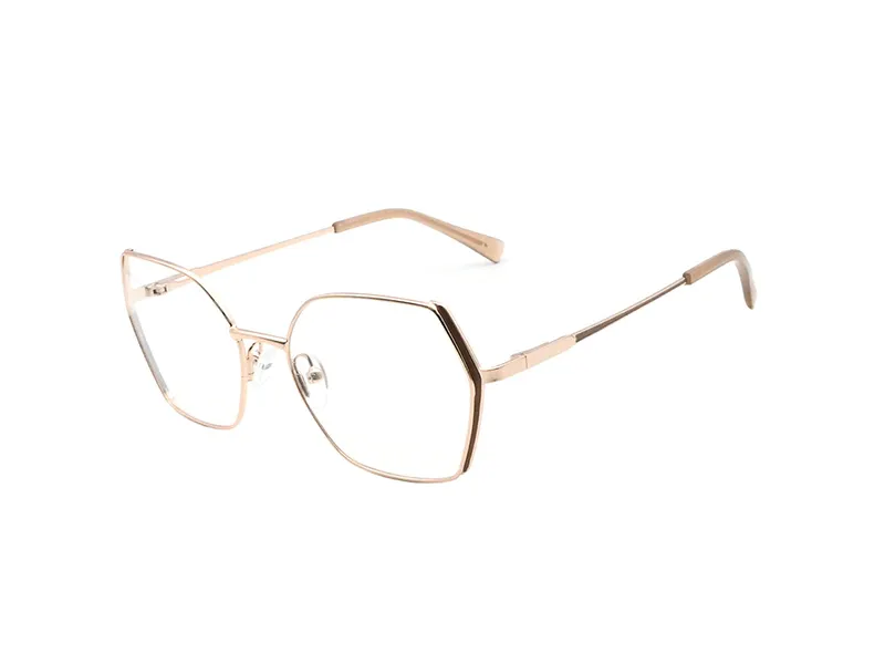 Round Metal Eyeglass Frames Customizable - - Quick Wonder 5