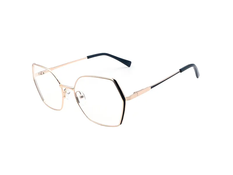 Round Metal Eyeglass Frames Customizable - - Quick Wonder 3