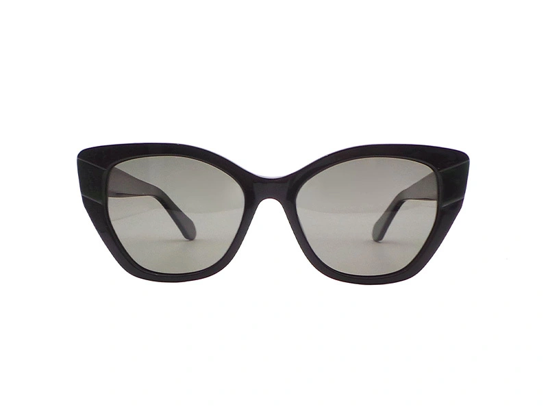 Schnelles Wunder Frauen mit gemischtem Material Acetat Sonnenbrille ， UV-Schutz P-ya20188 1