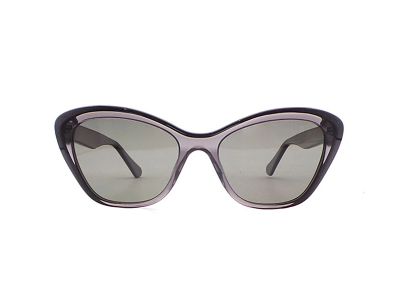 Lunettes de soleil acétate de protection UV Wonder Wonder Wonder - Cadre Upwept dans les matériaux mixtes P-YA20190 1