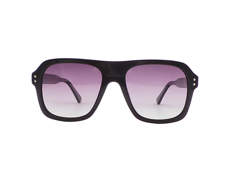 QUICK WONDER Acetate Sunglasses for Men – Pilot Lenses, UV Protection P-YA40102 1