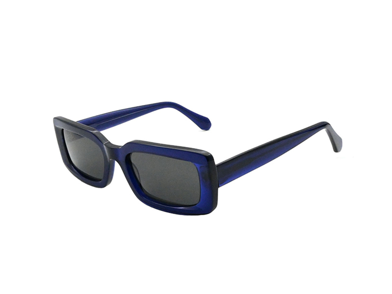 Gafas de sol de acetato de lente cuadrada de Wonder Quick Wonder con protección UV P-Ya40106 4