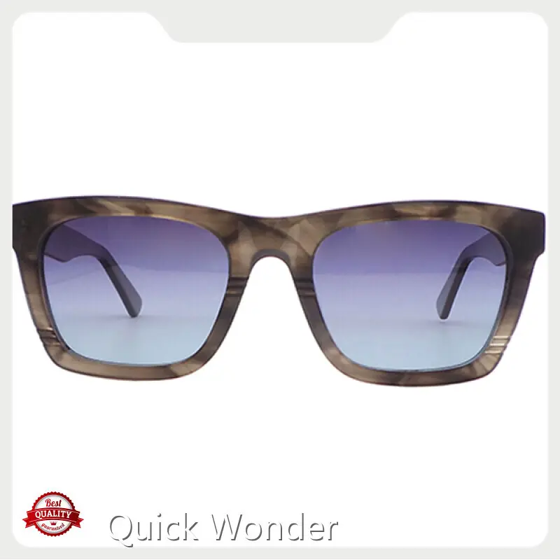 Pink Acetate Sunglasses ODM and OEM Are Feasible by Quick Wonder 1