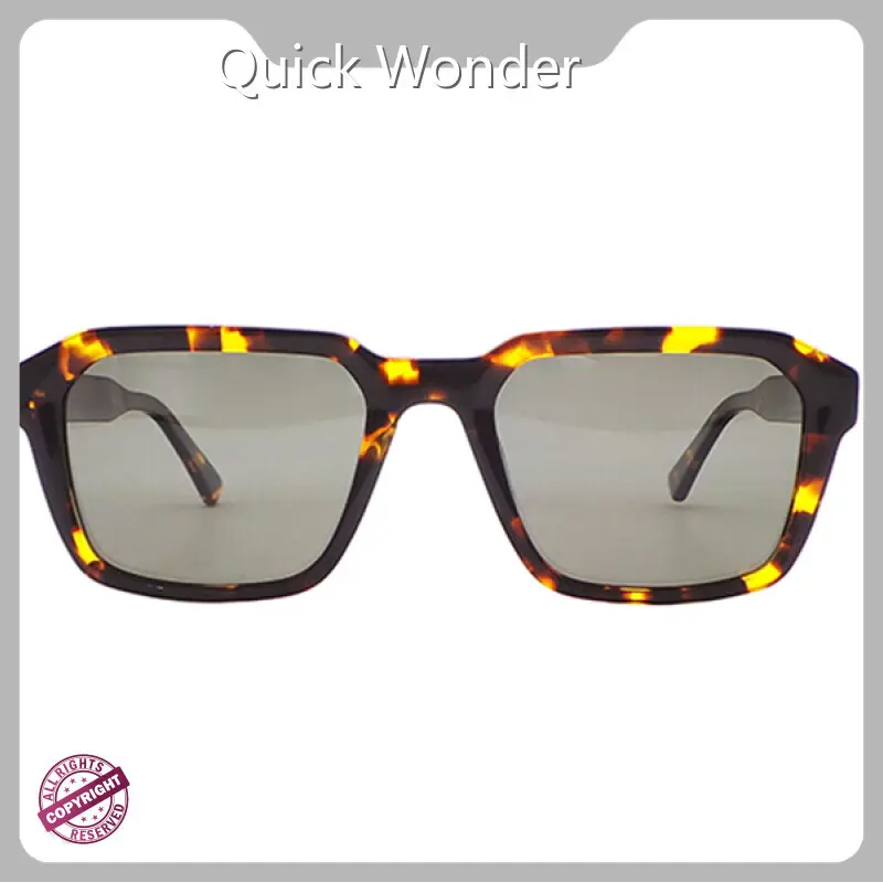 Blue Acetate Sunglasses Customizable Wholesale - Quick Wonder 1