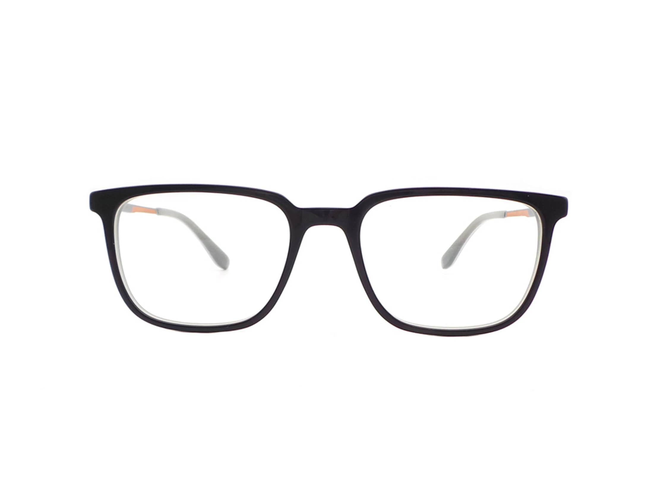 QUICK WONDER Kids Rectangle Shape Acetate Optical Frame – 180° Flex Temples P-RA60037 1