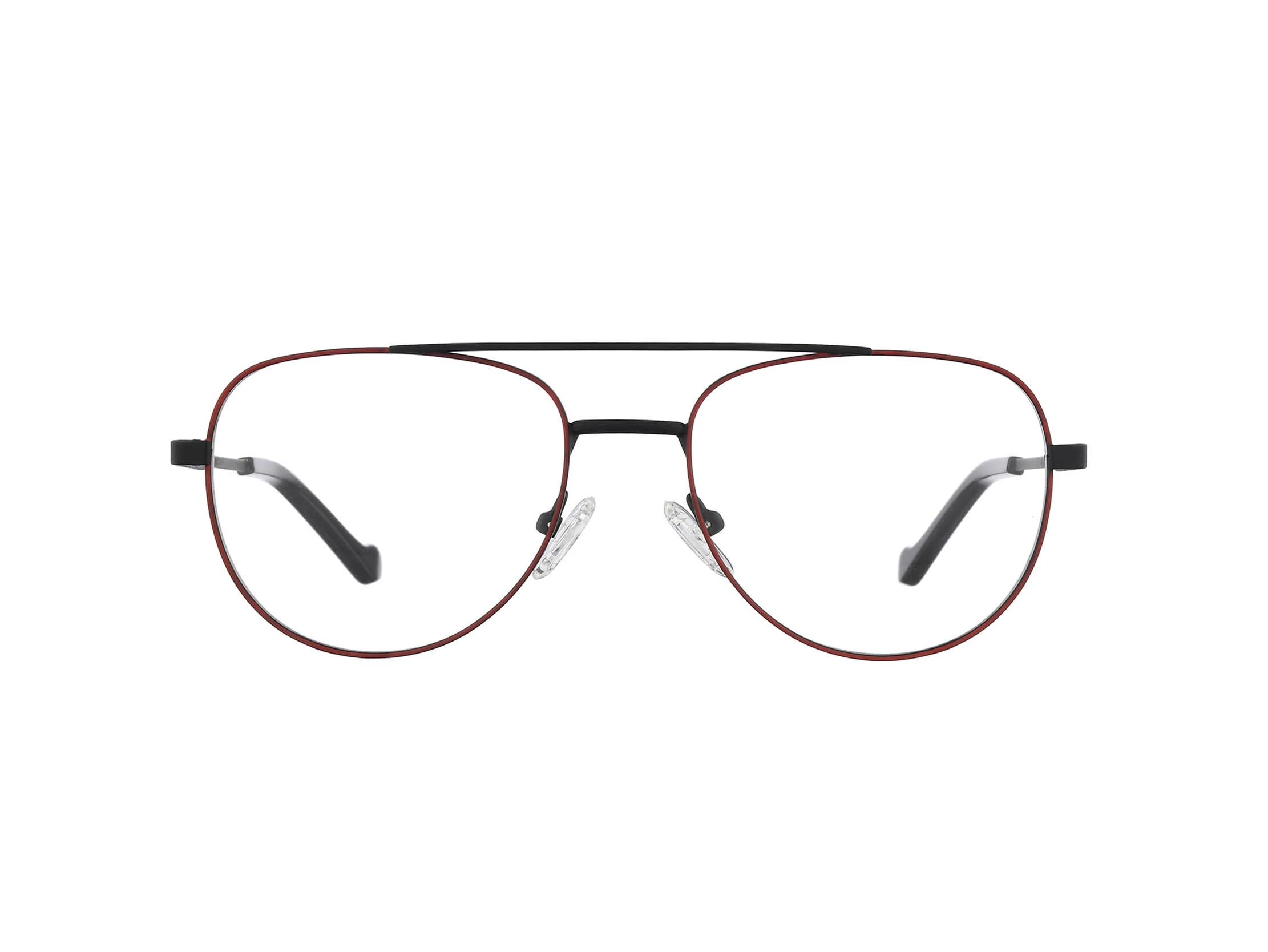 QUICK WONDER Kids Phanto Shape Optical Frame – Double Bridge with Patterned Wire Design P-RM60006 1
