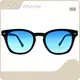 Black Acetate Sunglasses Shadow / Bold / Metal Rivet Detailing / Square Lenses by Quick Wonder 1