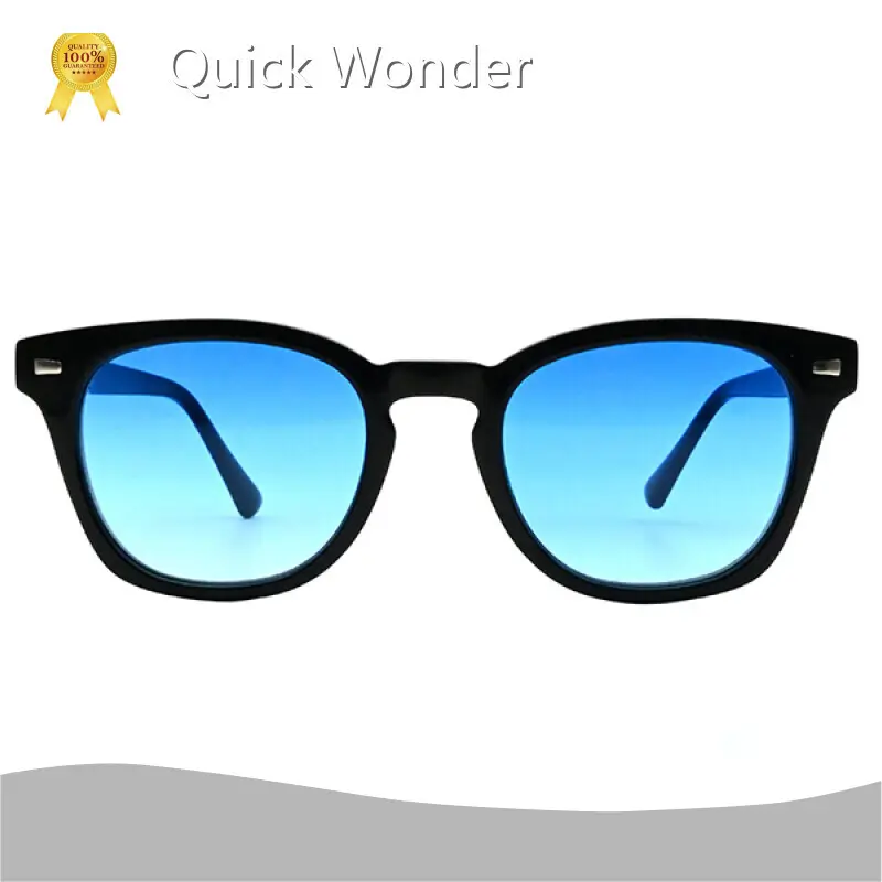 Brown Acetate Sunglasses ODM and OEM Are Feasible by Quick Wonder 1