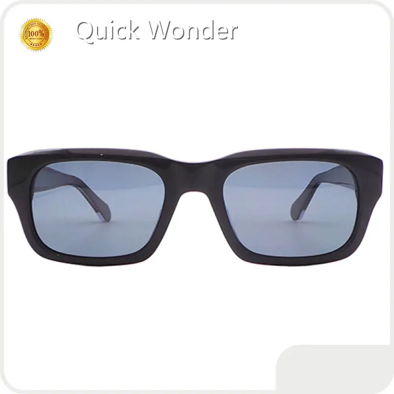 Oval Acetate Sunglasses Men - - Quick Wonder 1